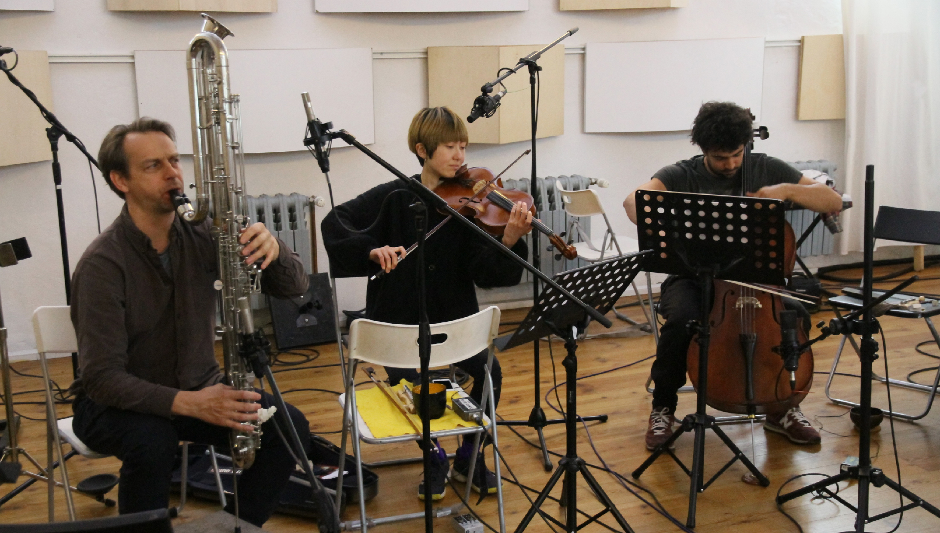 2019-07-08 Ame Zek's 'Unfinished sense of time' im Studio Börne45